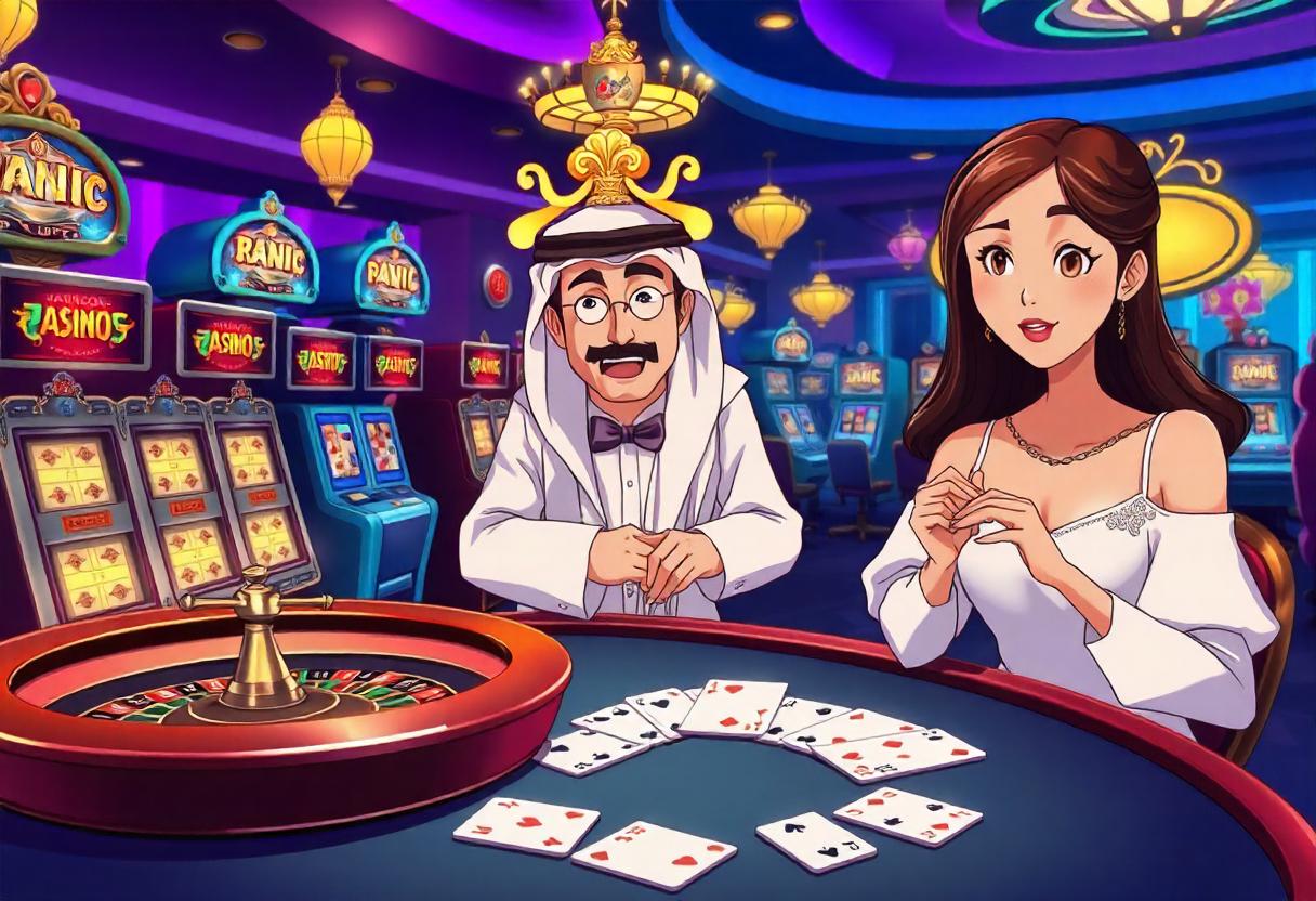 freepik an animated casino interior filled with vintage sl 6897